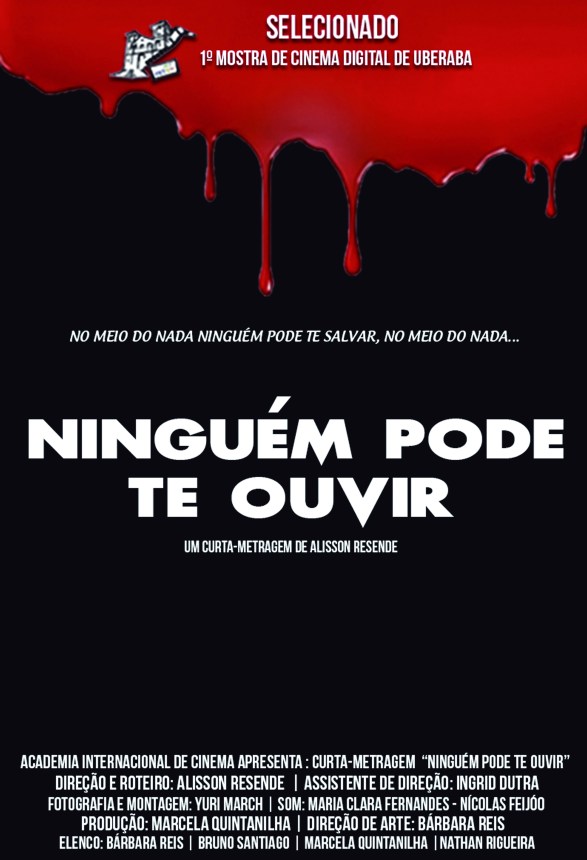 NINGUÉM PODE TE OUVIR IMPRESSÃO